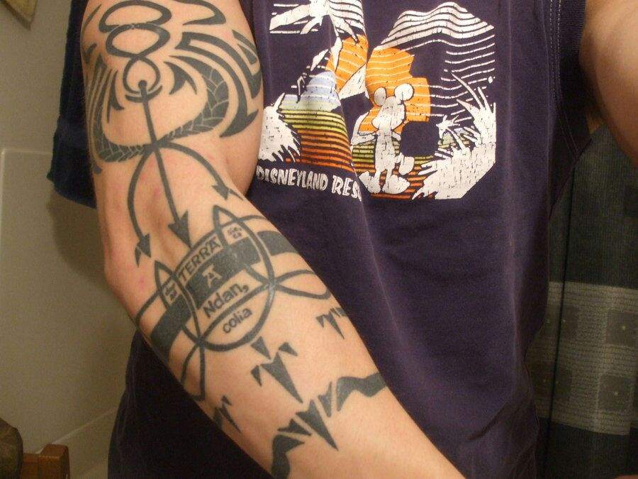 Full Metal Alchemist Scar Tattoo