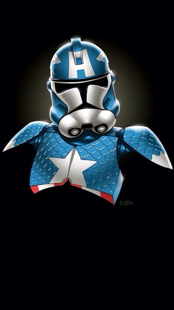 captain america clone trooper