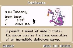 pokemon sweet version pokedex