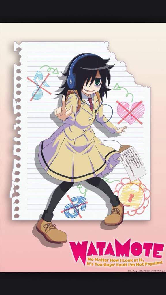 Another Messy Hair Day Watamote Anime Amino