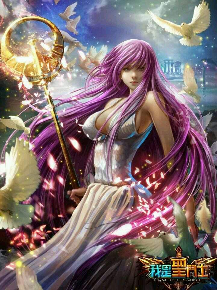 Athena From The Anime Saint Seiya Anime Amino