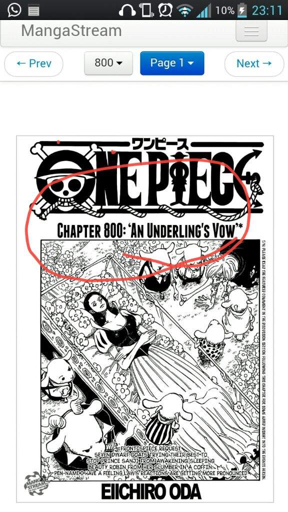 One Piece Live Reaction Chapter 800 Anime Amino
