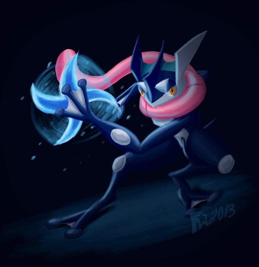 Shiny Greninja Wiki Pok Mon Amino