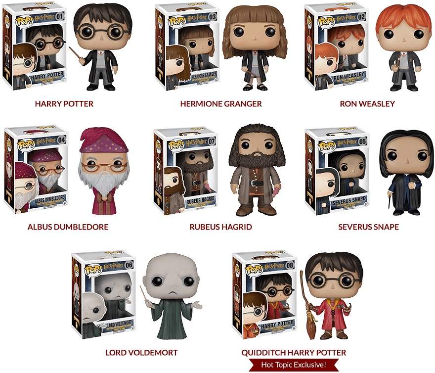 funko pop harry potter liste