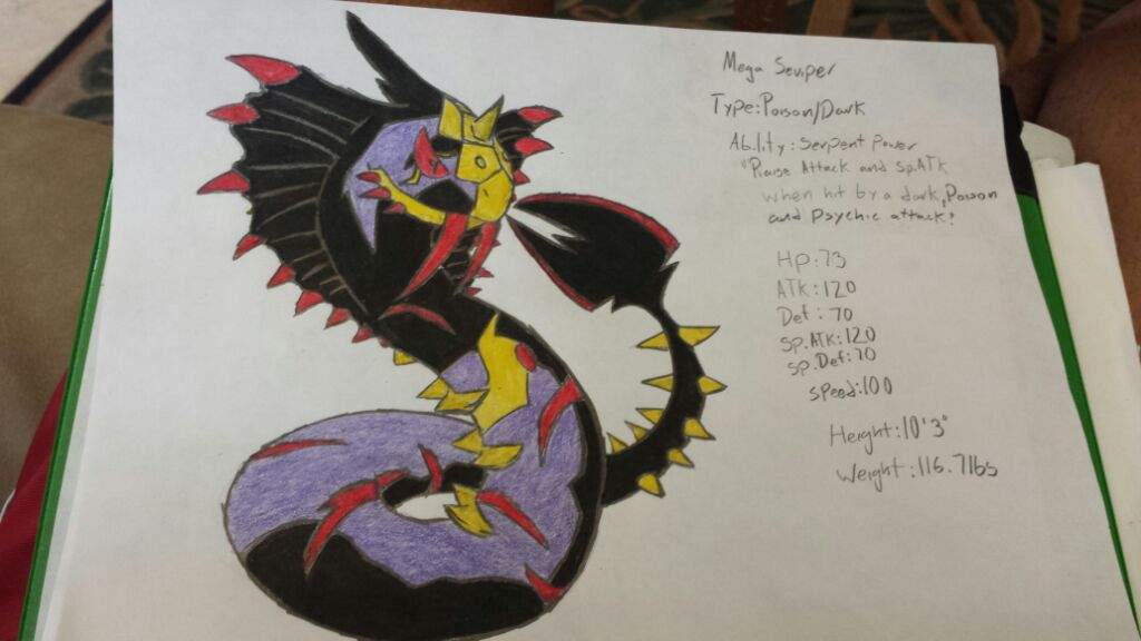 seviper mega evolution