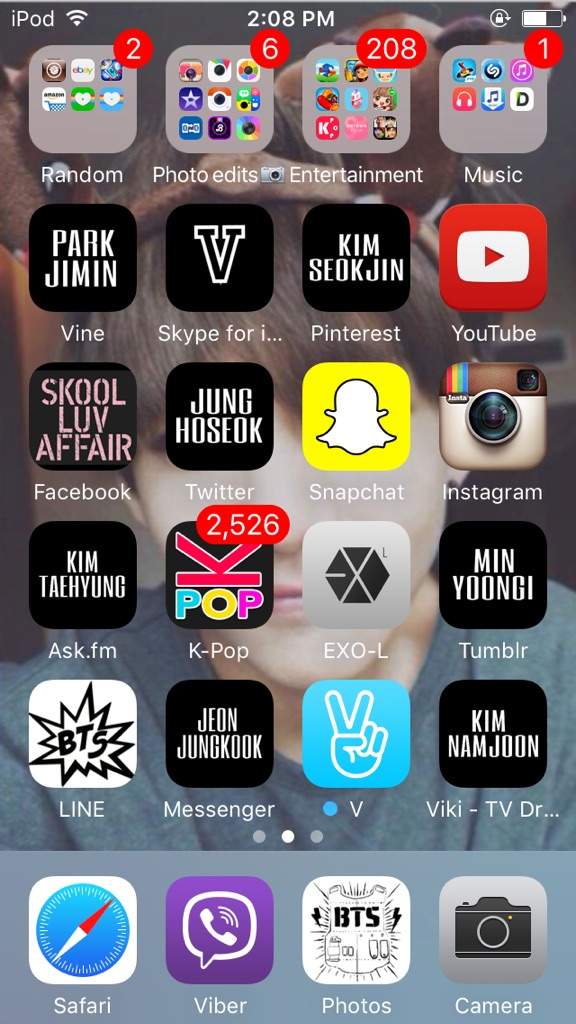 Home Screen Bts Wallpaper