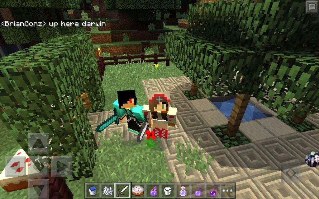 Took Some Screenie With Mich And Brian Minecraft Amino