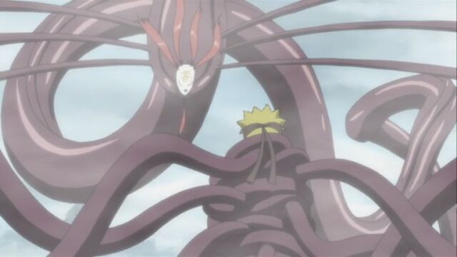 He was able to make Naruto go Nine Tails from wanting Kurama's hatred....