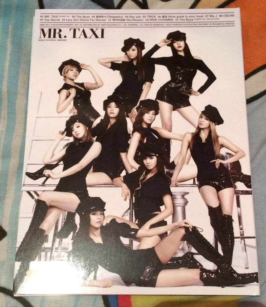 snsd mr taxi repackage album
