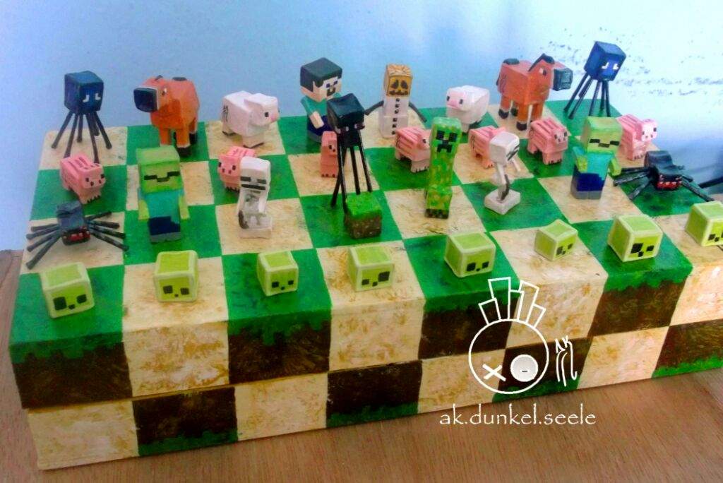 Minecraft Chess set | Crafty Amino