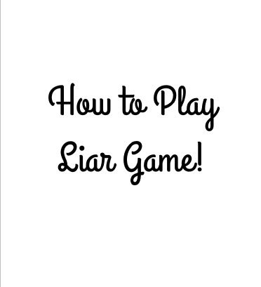 How To Play Liar Game 17 Card Poker Anime Amino