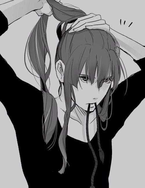Long Haired Anime Girl