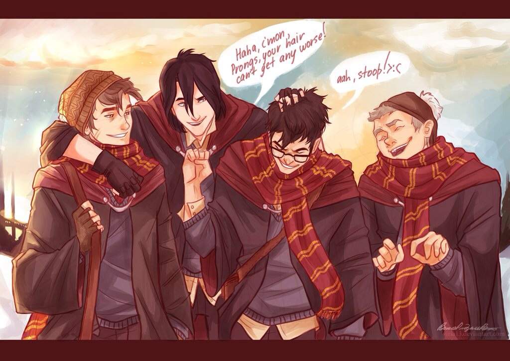 Marauder headcanons art harry potter amino