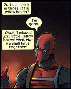 deadpool fourth wall quotes