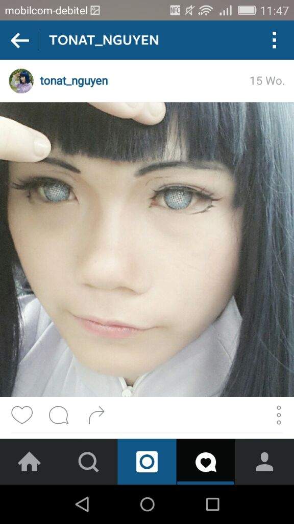 hyuga eye contacts Hinata