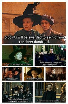 potter harry professor mcgonagall quotes maggie why reasons absolute jokes hermione who hogwarts memes smith favorite minerva she ravenclaw universal