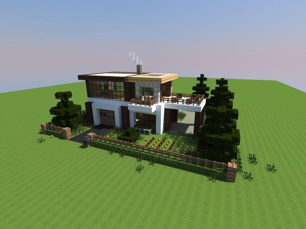 Cool Minecraft Houses Video Games Amino - roblox sandbox how to make a modern house