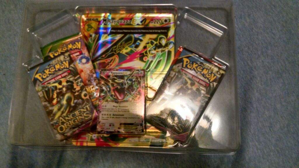 mega rayquaza figure box