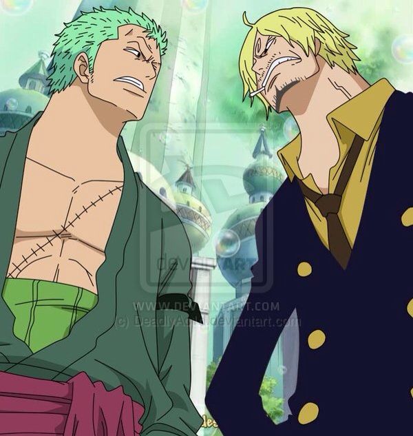 Sanji VS Zoro: The Rivalry | Anime Amino