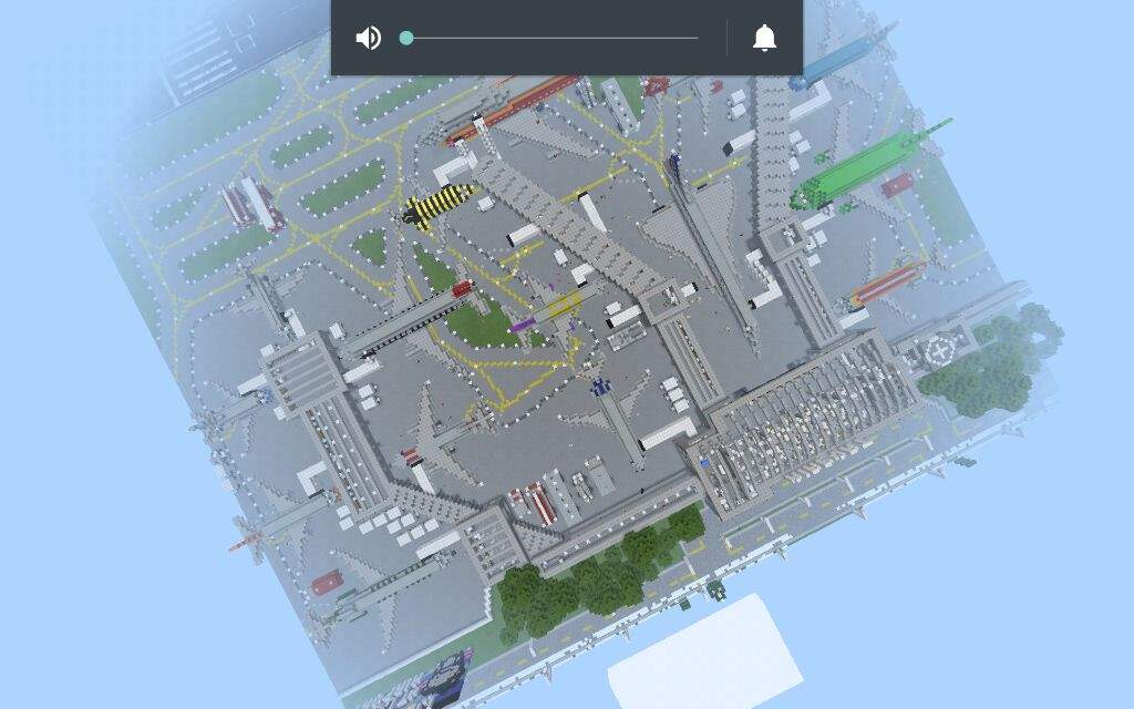 Minecraft Airport Map