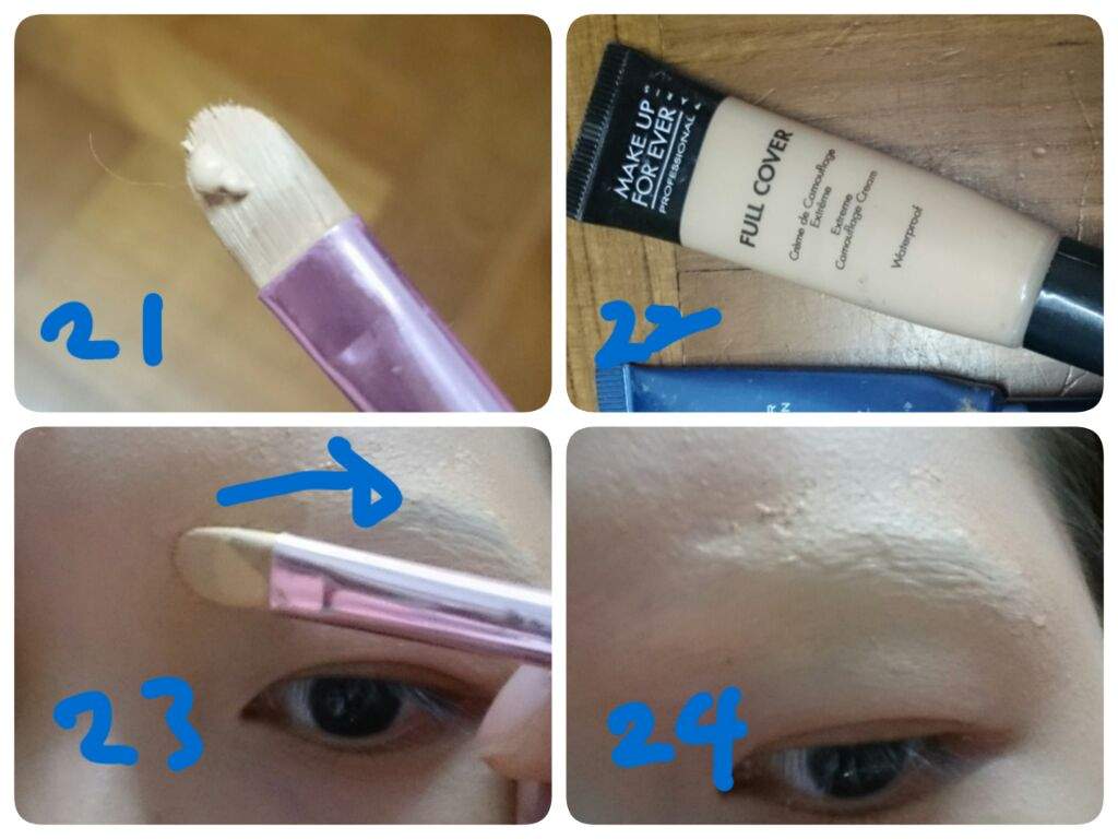 Eyebrows Concealing Tutorial Cosplay Amino