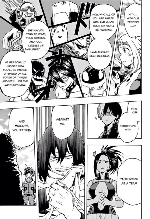 Boku No Hero Academia Chapter 60: Prepare For The End Of Term Test ...