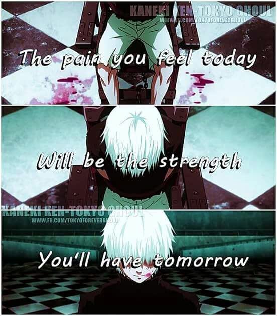 My top 3 Tokyo ghoul quotes | Anime Amino