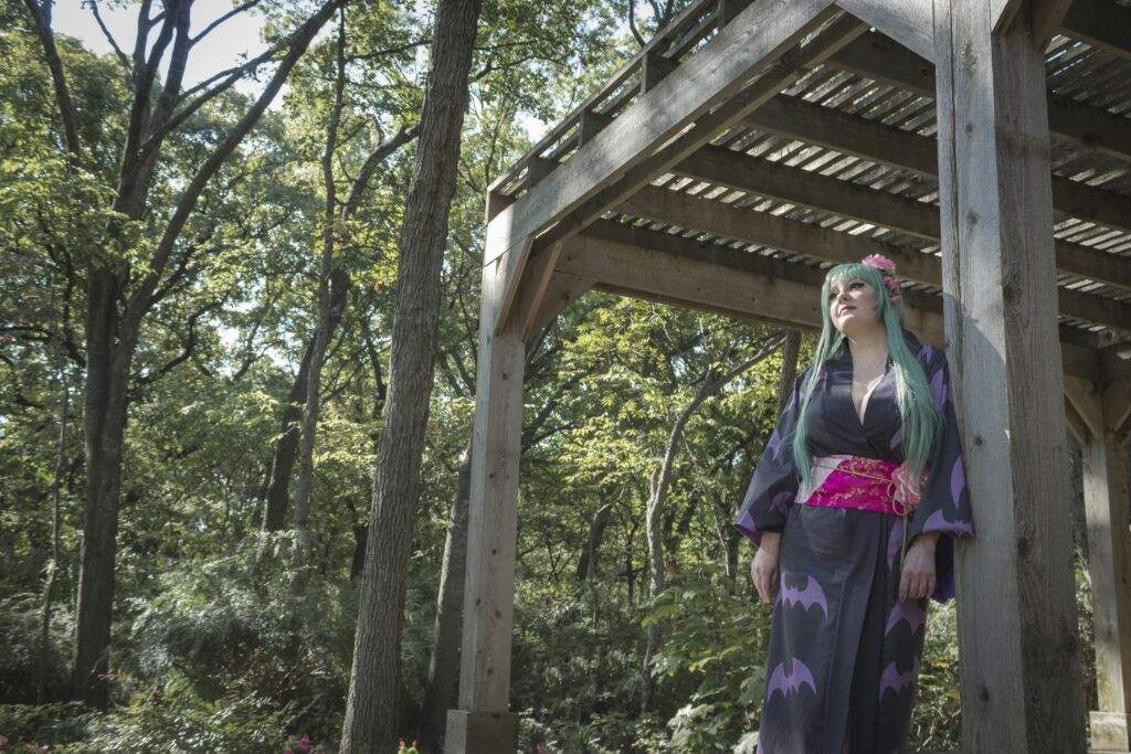 Morrigan Darkstalkers Cross Edge Yukata Version | Cosplay Amino