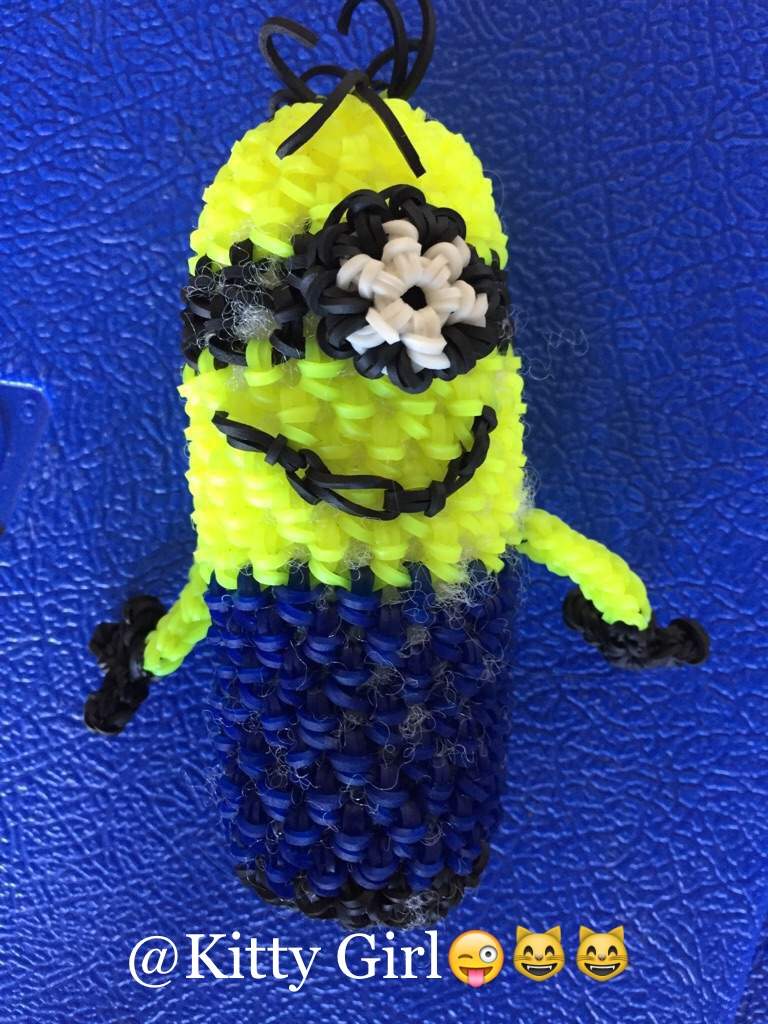 rainbow loom minion