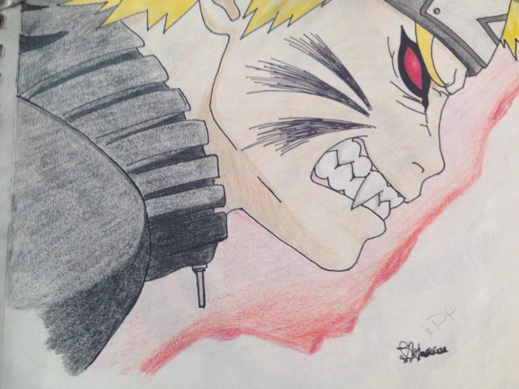 Drawing Nine Tails Anime Drawings Naruto