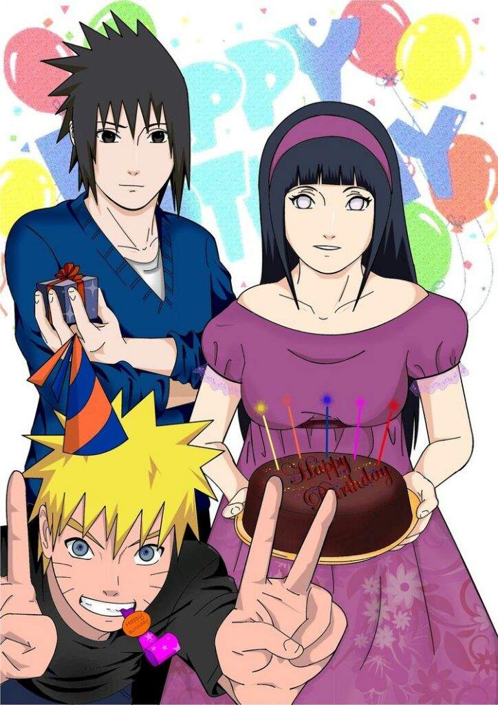 uzumaki naruto, hyuuga hinata, uzumaki boruto, and uzumaki himawari (naruto  and 1 more) drawn by harihtaroon