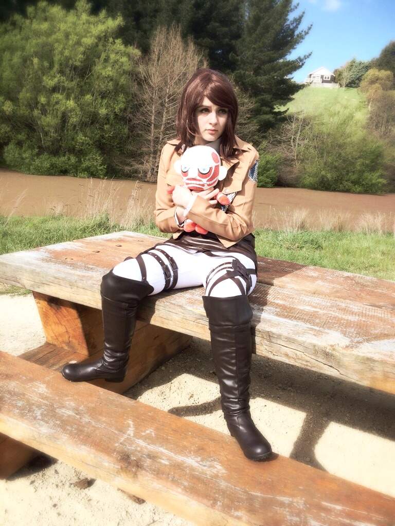 AOT sasha photo shoot ️ | Cosplay Amino