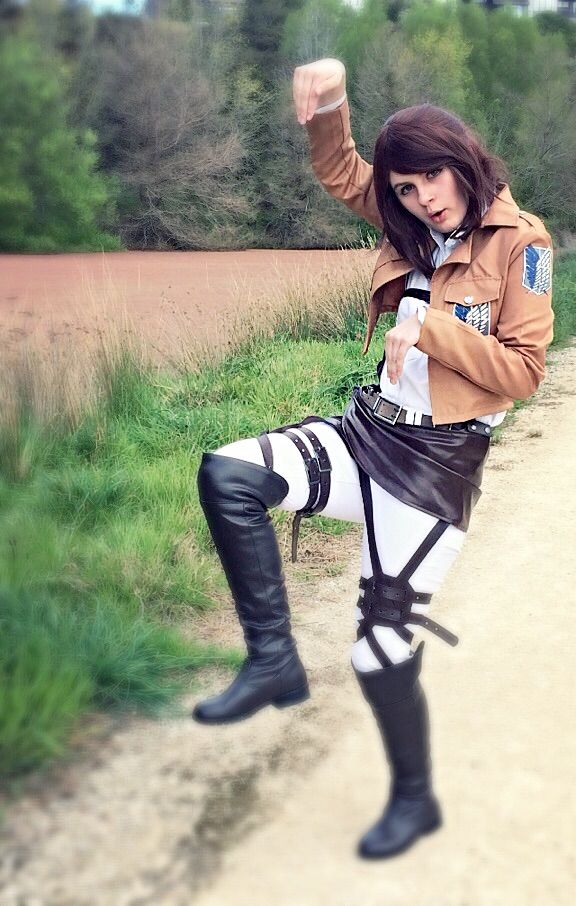 AOT sasha photo shoot ️ | Cosplay Amino