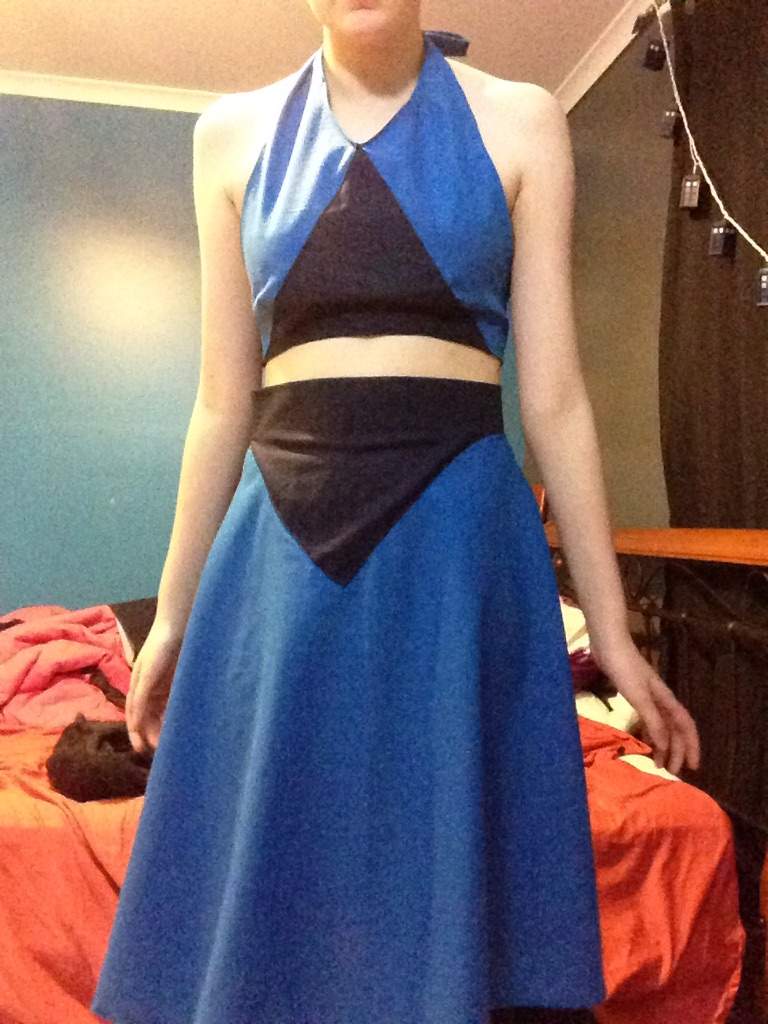 lapis lazuli skirt