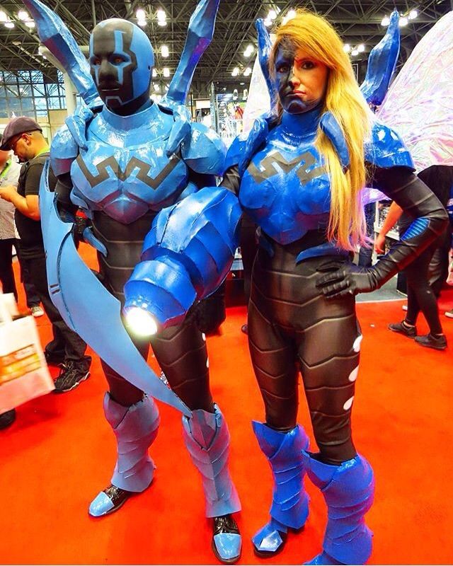 My finished Blue Beetle! #nycc | Cosplay Amino