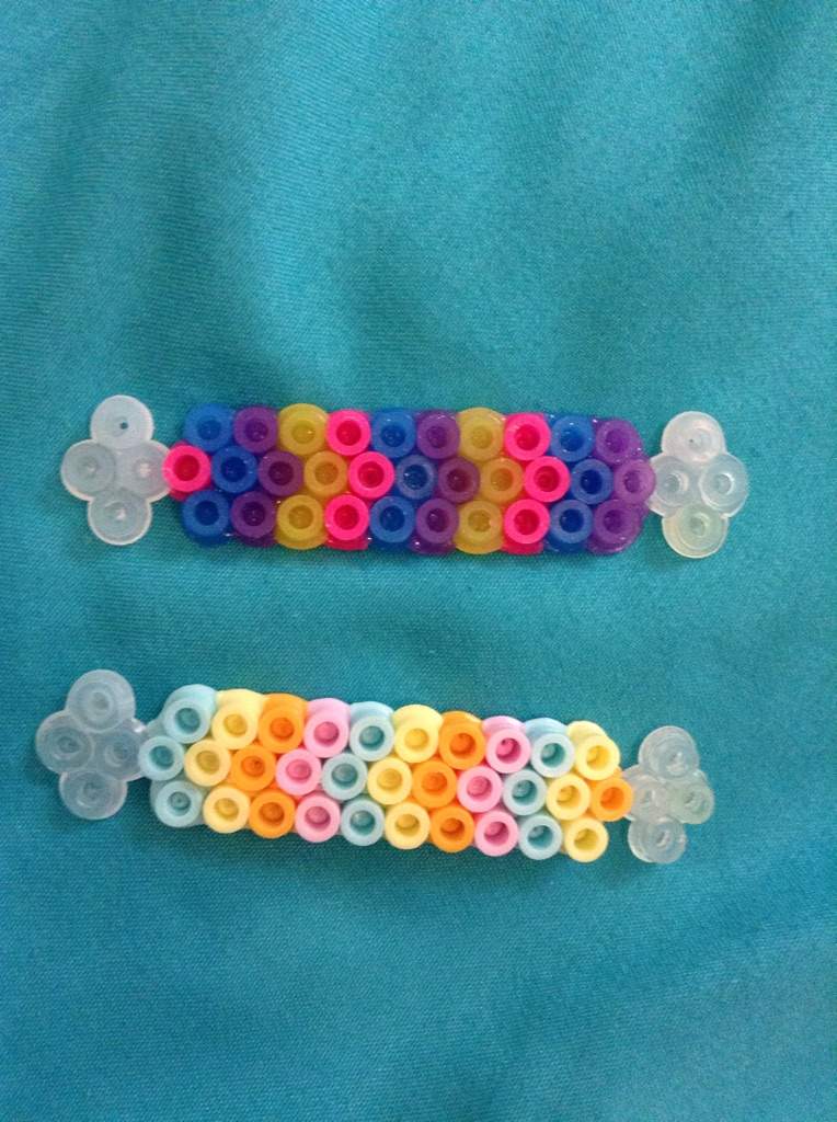 Perler bead smarties candy | Crafty Amino