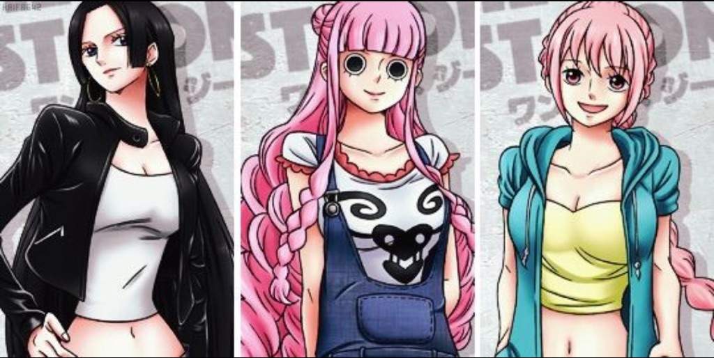 one piece characters girls