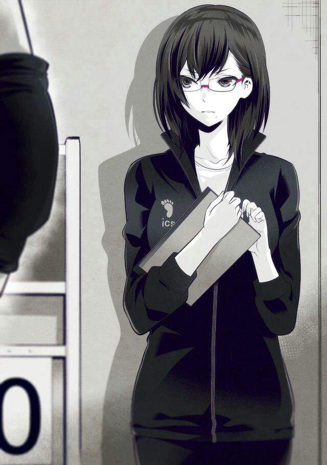 Znalezione obrazy dla zapytania anime woman glasses