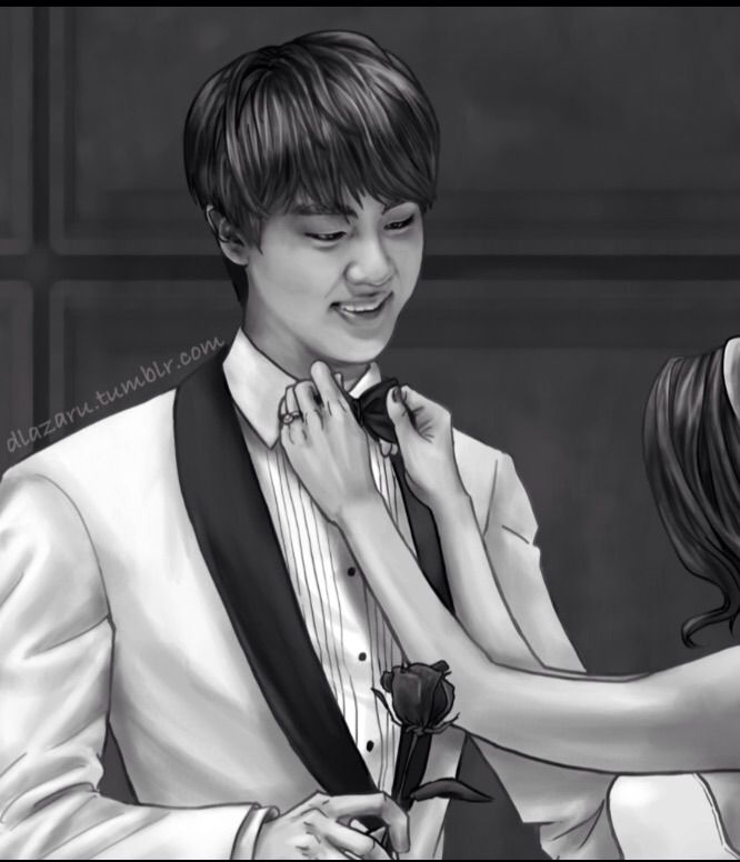 BTS Suit and Tie Drawings | K-Pop Amino