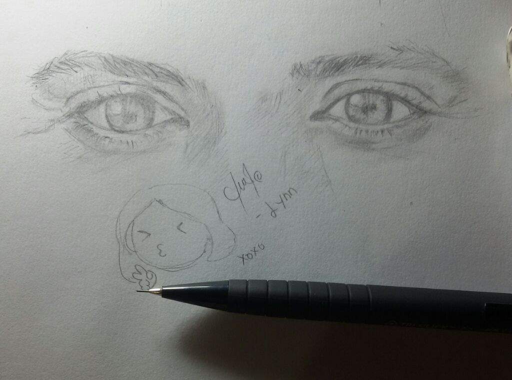 Jensen's eyes drawing tutorial | Supernatural Amino