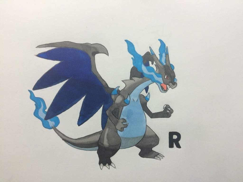 Charizard X drawing tutorial Pokémon Amino