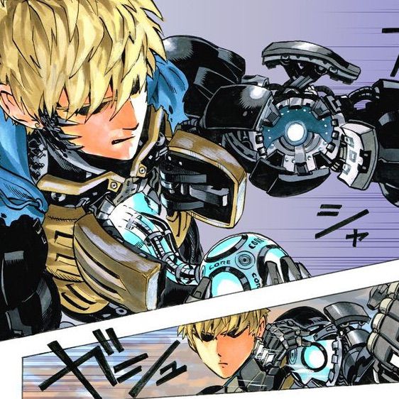 Genos Techniques Equipment Anime Amino - genos torso roblox