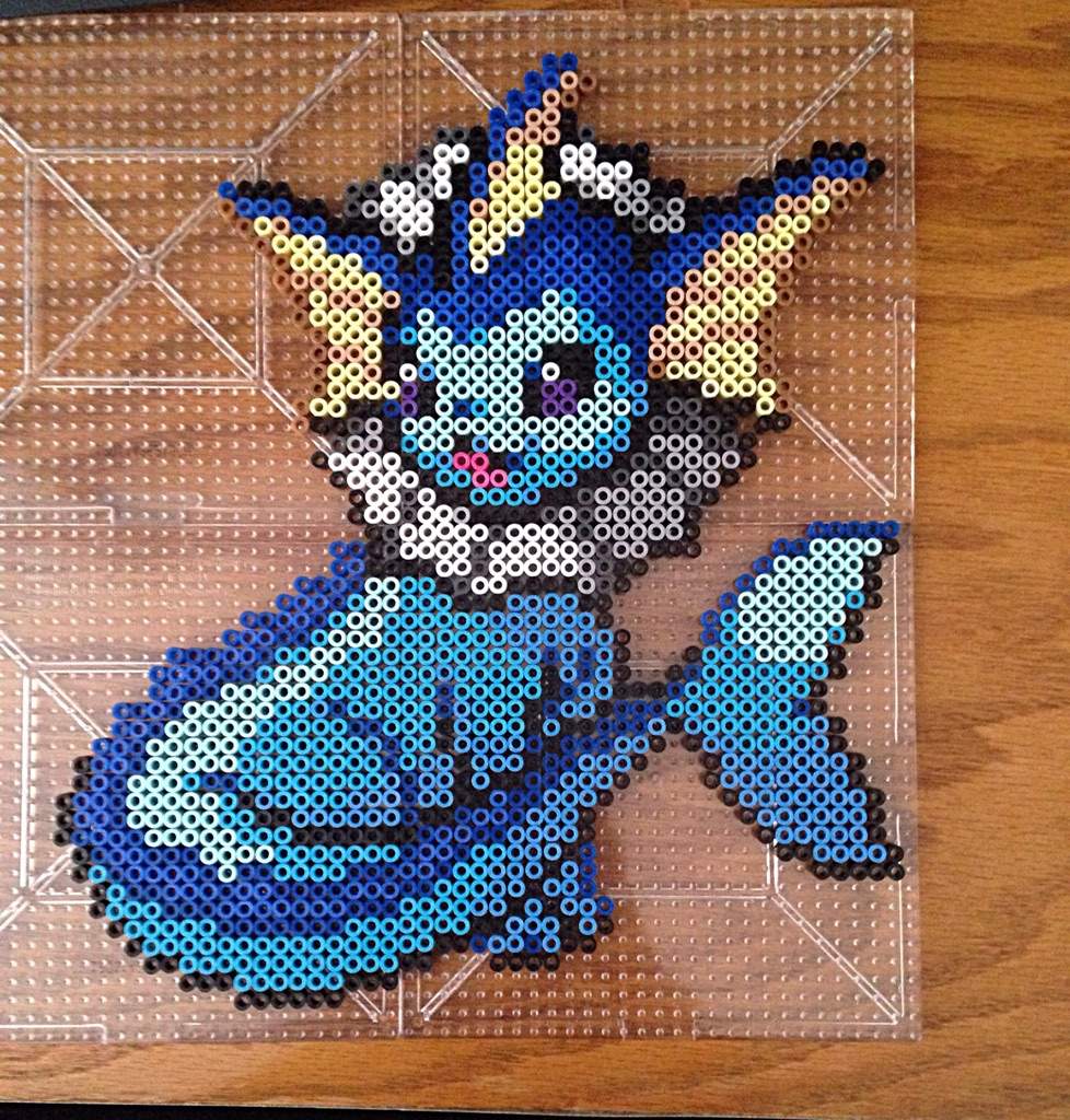 Vaporeon Pokemon Perler Pokemon Bead Pokemon Perler Beads Perler ...