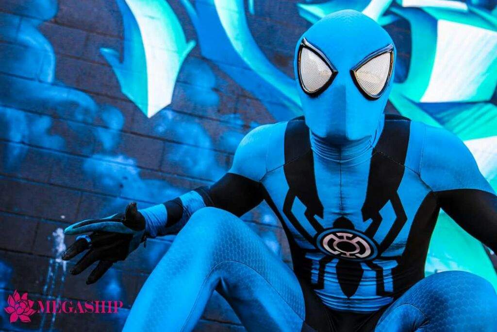Here's some pictures from my recent Blue Lantern Spiderman shoot with ...