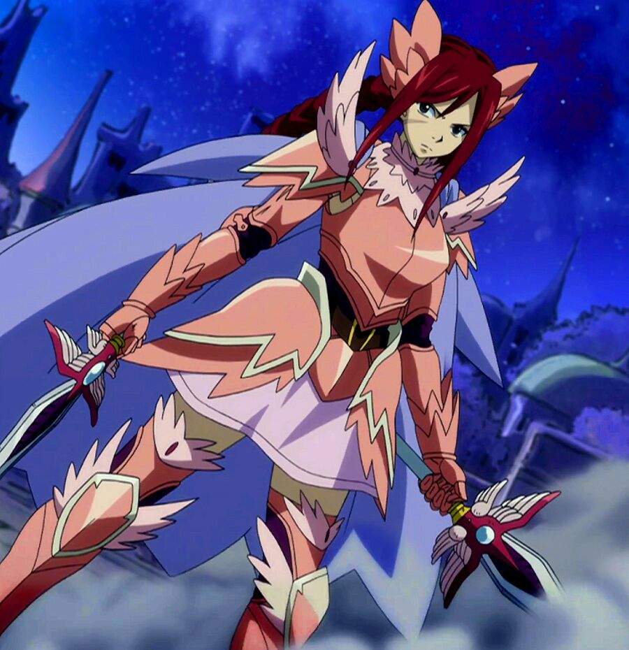 Erza scarlet's armor.
