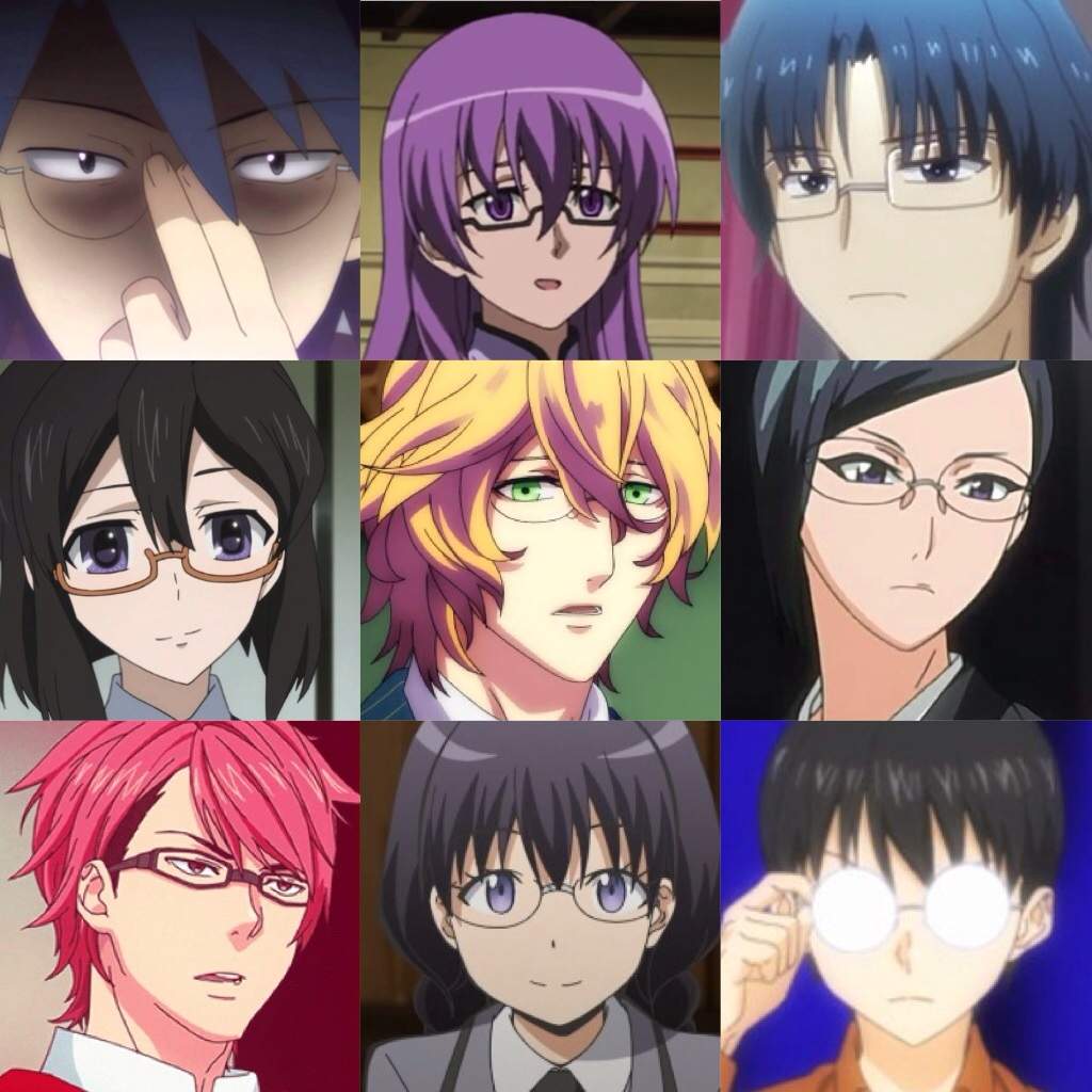 √完了しました！ female anime characters with glasses 318926-Female anime