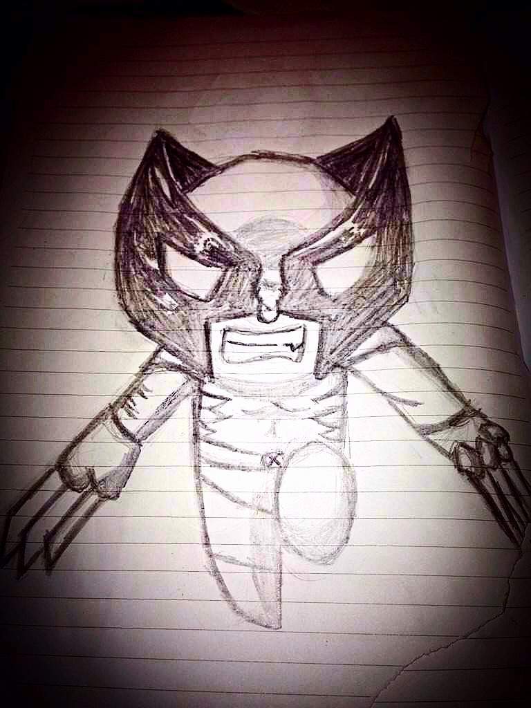 My Wolverine Chibi Sketch Art Amino