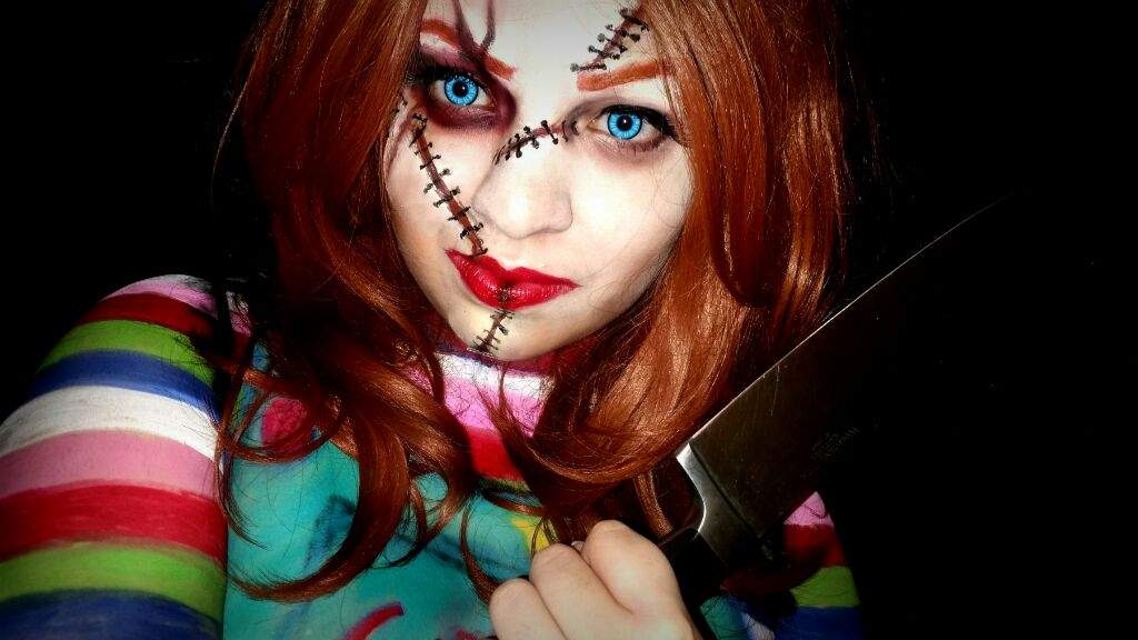 Halloween Makeup: Chucky.