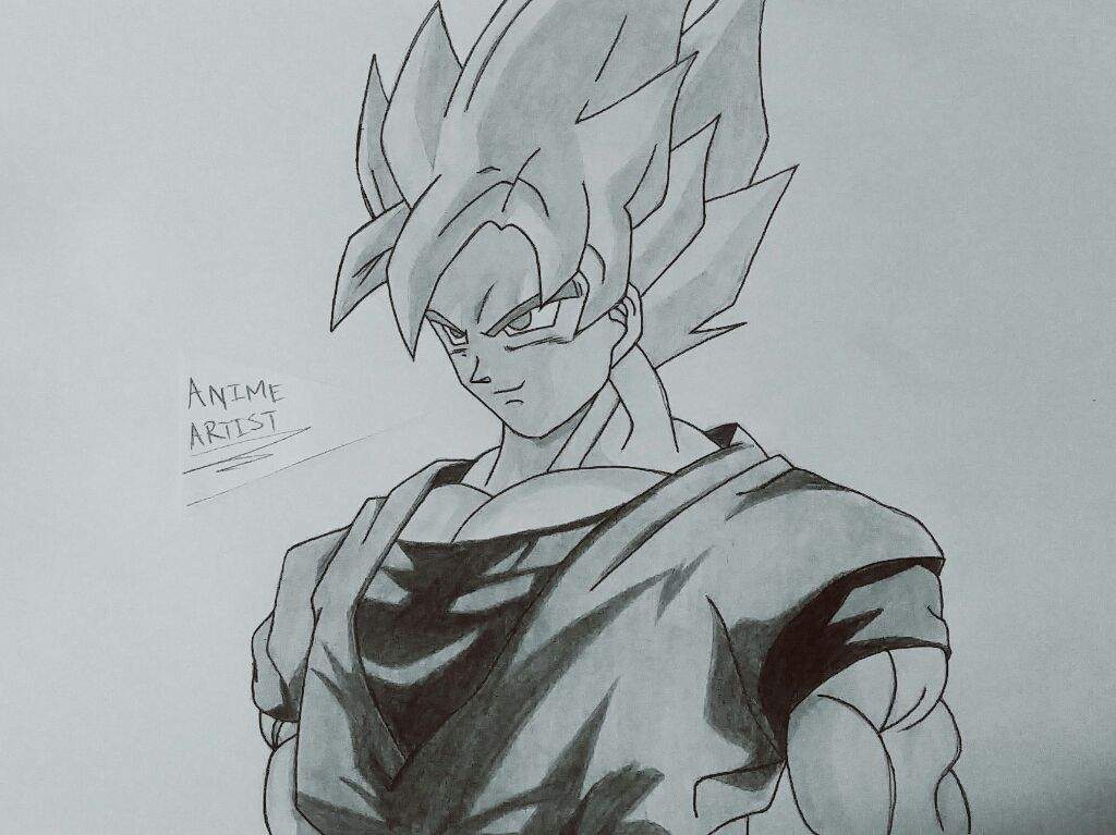 How to Draw: Goku Super Saiyan 3 Part 1 - Line Art! You're ...