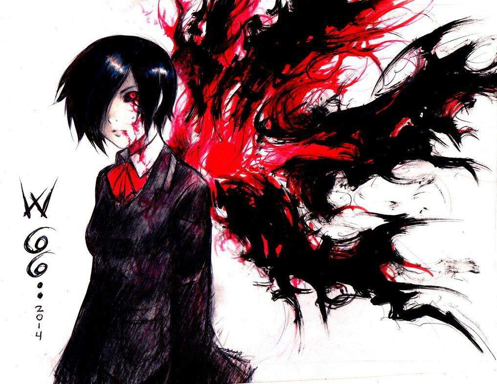 Tokyo Ghoul. Touka My Favorite Character 